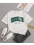 Unisex Basıc Baskılı Kısa Kollu Bisiklet Yaka T-Shirt 1