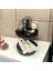 24 cm Yuvarlak Siyah Iki Katlı Banyo Mutfak Makyaj Organizer Rafı Model 1 1