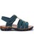 Erkek Çocuk Sandalet Arz 2358 Petrol - Sarı 4