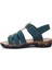 Erkek Çocuk Sandalet Arz 2358 Petrol - Sarı 5