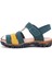 Erkek Çocuk Sandalet Arz 2356 Petrol - Sarı 5