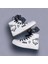 Hello Siyah Kalp Detay Çocuk Keten Ayakkabı Sneaker 1