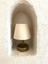 Osmanlı Ipeği Pileli Kablosuz Masa Lambası -Alt Eskitme Gold LED Işık ( 9V Pil 75-90 Saat) 4