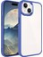 Apple iPhone 15 Kılıf Zore Özel Tuşlu Krom Kapak 1