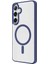 Galaxy S24 Kılıf Magsafe Şarj Özellikli Zore Krom Magsafe Silikon Kapak 1