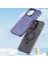 Apple iPhone 14 Pro Max Kılıf Mat Arka Yüzey Wireless Şarj Özellikli Zore Locik Kapak 5