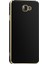 Samsung Galaxy J7 Prime Kılıf Zore Kenarı Gold Renk Silikon Bark Kapak 1