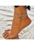 NO.50191 Beden Kadınlar Için Modyle Halhal Ayak Aksesuar Yaz Plaj Barefoot Sandalet Bilezik Ayak Bileği Üzerinde Bacak Kadın Ayak Bileği Kadınlar Için Hediyeler (Yurt Dışından) 1