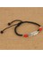 Kırmızı 1 Adet Boho El Yapımı Adam Tüy Deri Halat Halhal Barefoot Sandal Plaj Takı Gadget Erkekler (Yurt Dışından) 1