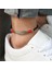 Kırmızı 1 Adet Boho El Yapımı Adam Tüy Deri Halat Halhal Barefoot Sandal Plaj Takı Gadget Erkekler (Yurt Dışından) 4