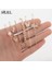 Altın Tarzı No.92 Beden Yeni Kulak Iğne Sarma Paletli Kanca Küpe Womeurround Auricle Diyagonal Damızlık Bakır Kakma Zirkon Piercing Küpe 1 Adet (Yurt Dışından) 2