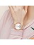 Gümüş Kaplama Rose Gold Detay Roma Rakamlı Kadın Kol Saati 3