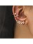 8'i Ayarla Bohemian No Piercing Kristal Rhinestone Kulak Manşet Wrap Yaprak Klip Küpe Kadınlar Için Kız Trendy Küpe Takı Bijoux (Yurt Dışından) 1