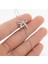 Altın Tarzı NO.113 Beden Yeni Kulak Iğne Sarma Paletli Kanca Küpe Womeurround Auricle Diyagonal Damızlık Bakır Kakma Zirkon Piercing Küpe 1 Adet (Yurt Dışından) 1