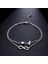 Gümüş Rengi Goldsilver Renk Türk Gözler Boncuk Halhal Kadınlar Için Sandalet Pulseras Tobilleras Mujer Kolye Halhal Bilezik Ayak Takı (Yurt Dışından) 2