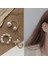 999 1 Adet Kulak Manşet Çapraz Klip Inci Küpe Sahte Piercing Kadınlar Için Earcuffs Earcuff Küpe Takı Hiçbir Piercing Aksesuarları (Yurt Dışından) 2