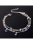 Gümüş Rengi Bayanlar Türk Gözler Boncuk Halhal Kadın Sandalet Pulseras Tobilleras Mujer Kolye Halhal Bilezik Ayak Takı (Yurt Dışından) 1