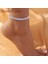 Siyah Halhal Stonefans Rhinestone Bohemian Pastil Halhal Kadınlar Için Braclet Hint Sevimli Yalınayak Sandalet Plaj Ayak Takı Ayak Bileği (Yurt Dışından) 2