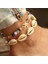 NO.50263 Beden Modyle Bohemian Shell Denizyıldızı Halhal Kadınlar Için Boho Boncuk Ayak Bileği Kayışı Plaj Takı Yaz Plaj Yalınayak Bilezik Halhal (Yurt Dışından) 2