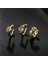 NO.40654 Beden 2021 Yeni Fashio Altın Renk Kulak Manşet Bohemia Istiflenebilir C Şekilli Cz Küçük Earcuffs Klip Küpe Kadınlar Için Düğün Takı (Yurt Dışından) 2