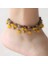 D Hint El Yapımı Elastik Taş Bakır Boncuk Halhal Kadınlar Için Boho Plaj Halhal Çan Bilezik Ayak Takı Ancle Braclets (Yurt Dışından) 3