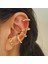 EH071A Punk Rock Altın Renk Klip Küpe Hiçbir Piercing Moda Link Zinciri Earcuffs Bildirimi Kadınlar Için Kıkırdak Küpe Parti Takı (Yurt Dışından) 4