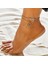 NO.50200 Beden Kadınlar Için Modyle Halhal Ayak Aksesuar Yaz Plaj Barefoot Sandalet Bilezik Ayak Bileği Üzerinde Bacak Kadın Ayak Bileği Kadınlar Için Hediyeler (Yurt Dışından) 1