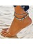 TFJL001N Vintage Halhal Kadın Plaj Ayak Bileği Bilezik Kaplumbağa Kolye Bacak Bilezik Boho Tobilleras Pulsera Para Tobillo Kadınlar Için Halhal (Yurt Dışından) 3