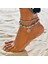 TFJL001N Vintage Halhal Kadın Plaj Ayak Bileği Bilezik Kaplumbağa Kolye Bacak Bilezik Boho Tobilleras Pulsera Para Tobillo Kadınlar Için Halhal (Yurt Dışından) 4