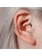 No.5 Boyutu Aomu 1 Adet Minimalist Metal Altın Gümüş Renk Earcuff Geometrik Yuvarlak Kulak Klipsi Kıkırdak Küpe Kadın Kulak Manşet Takı (Yurt Dışından) 4