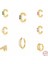 No.1 Boyutu 1 Adet Trendy Pendientes Plata 925 Zirkon Kulak Manşet Klip Kadınlar Için Küpeler Earcuff Faux Piercing Küpe Gümüş Takı (Yurt Dışından) 2