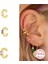 No.1 Boyutu 1 Adet Trendy Pendientes Plata 925 Zirkon Kulak Manşet Klip Kadınlar Için Küpeler Earcuff Faux Piercing Küpe Gümüş Takı (Yurt Dışından) 4