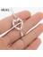Gümüş Tarzı No.90 Beden Yeni Kulak Iğne Sarma Paletli Kanca Küpe Womeurround Auricle Diyagonal Damızlık Bakır Kakma Zirkon Piercing Küpe 1 Adet (Yurt Dışından) 4