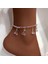 006001GD Trendy Kırmızı Büyük Rhinestone Kiraz Halhal Kadınlar Için Bilezik Bling Bling Kristal Meyve Tenis Ayak Bileği Zinciri Punk Parti Takı Hediyeler (Yurt Dışından) 2