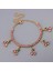 005902SL Trendy Kırmızı Büyük Rhinestone Kiraz Halhal Kadınlar Için Bilezik Bling Bling Kristal Meyve Tenis Ayak Bileği Zinciri Punk Parti Takı Hediyeler (Yurt Dışından) 4