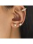 5'i Ayarla Y Kristal Rhinestone Klip Küpe Kadınlar Için Kulak Manşet Hiçbir Piercing Yaprak Sarma Kulak Damızlık Basit Takı Brinco Bijoux (Yurt Dışından) 1