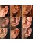 NO.1412 Beden Kadın Klip Küpe Piercing Olmadan Yeni Moda Manşet Earcuff Wrap Kaya Küpe Manşet Hiçbir Piercing Ayarlanabilir Hediye (Yurt Dışından) 2