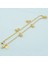 Kadınlar Altın Renk Ayak Takı Halhal Bağlantı Su Dalgası Zincirleri Meyve Charms Uzun 27CM (Kırmızı Kutu Yok) (Yurt Dışından) 3