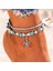 Kabuk Bohemian Çok Katmanlı Denizyıldızı Kaplumbağa Boncuk Halhal Kadınlar Için Vintage Boho Kabuk Zincir Halhal Bilezik Plaj Takı Sandalet Hediye (Yurt Dışından) 2