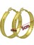 Gümüş Klips 4cm Piercing Olmadan Kadınlar Için Kulak Küpe Üzerinde Klip Gece Kulübü Dj Big Circle Moda Takı Aksesuarları Bayan Küpe (Yurt Dışından) 4