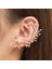 No.1 Boyutu 1 Parça Boho Kristal Klip Küpe Kadınlar Için Trendy Manşet Şal Yok Piercing Kulak Kadın Moda Takı Hediye (Yurt Dışından) 2