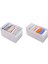 2pcs Gardırop Elbise Organizatör Kot Tişört 7 Izgaralar Beyaz (Yurt Dışından) 1
