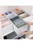 2pcs Gardırop Elbise Organizatör Kot Tişört 7 Izgaralar Beyaz (Yurt Dışından) 2