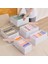 2pcs Gardırop Elbise Organizatör Kot Tişört 7 Izgaralar Beyaz (Yurt Dışından) 5