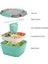 Öğle Yemeği Kabı, 1500ML 3 Bölmeli Salata Kasesi (Yurt Dışından) 3