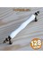 Gerçek Porselen Antik Sarı Beyaz 128 mm Kulp Mobilya Mutfak Kulplar Dolabı Çekmece Dolap Kapak Kulpu 1