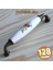 Gerçek Porselen Çiçekli Beyaz 128 mm Kulp Mobilya Mutfak Kulplar Dolabı Çekmece Dolap Kapak Kulpu 1