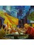 Canvas Ince Küpeli Kız ve Gogh Sayılarla Boyama Seti Kasnaklı 1