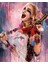 Canvas Neseli Harleyquinn Sayılarla Boyama Seti Kasnaklı 1