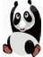 Canvas Uykulu Panda Sayılarla Boyama Seti Kasnaklı 1